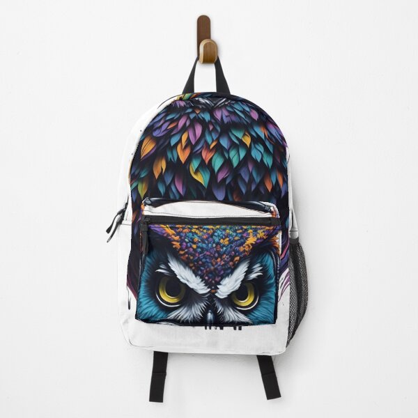 Item preview, Jungle Majesty: Enchanting Owl Amidst Nature's Canopy designed and sold by irosh madushan.