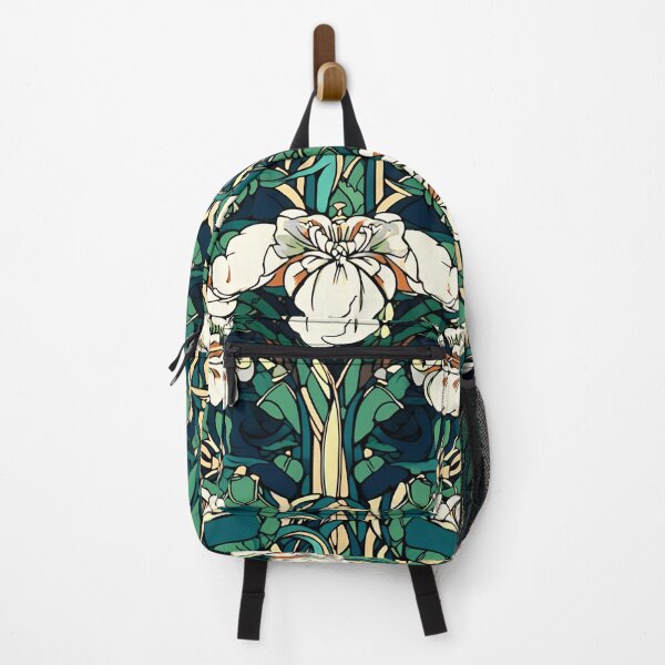 Item preview, Art Nouveau Flowers Pattern designed and sold by entwithanaxe.