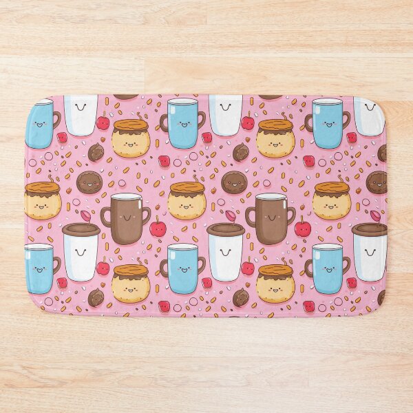 Item preview, xSweet Mornings: Seamless Patterns of Morning Coffee Cups, Doughnuts, Cookies, and Cakes designed and sold by AlienSkinEyes.