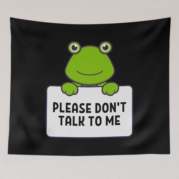 Item preview, Please Don't Talk To Me designed and sold by StickerSparkle.