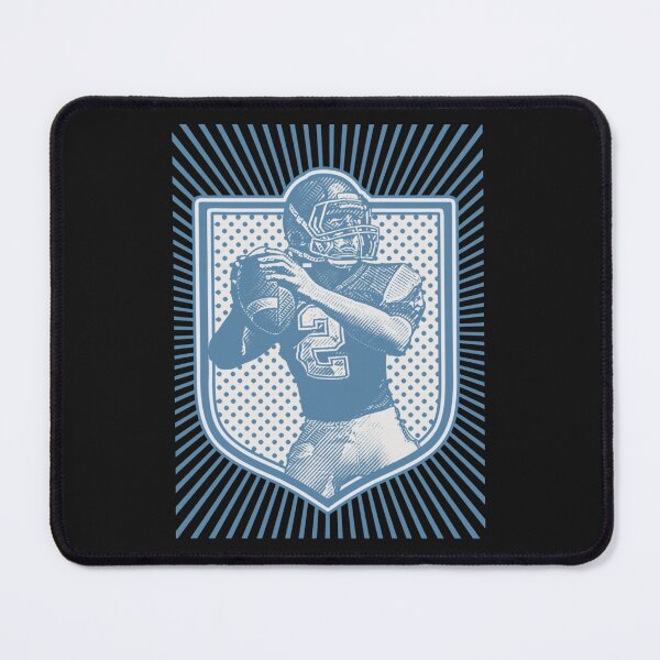 Item preview, Quarterback passing football. Vintage Blue designed and sold by LeonieAbbott.