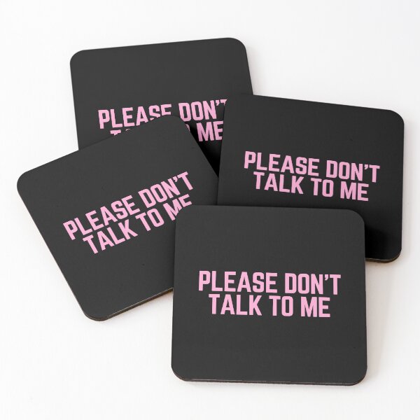 Item preview, Please Don't Talk To Me designed and sold by StickerSparkle.