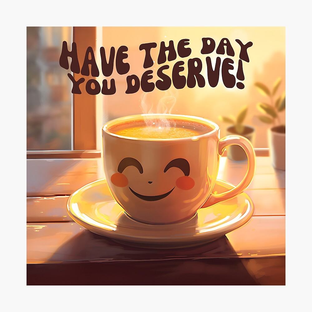 Have The Day You Deserve Travel Mug