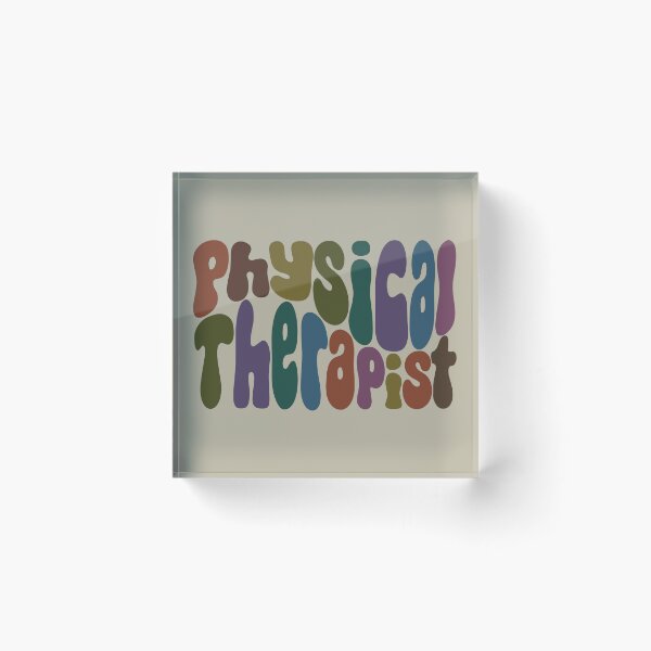 Item preview, Physical Therapist in Muted Tones designed and sold by spedhelper.