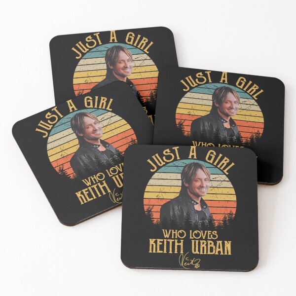 Item preview, Just A Girl Who Loves Keith Art Urban designed and sold by CherubMasonClo.