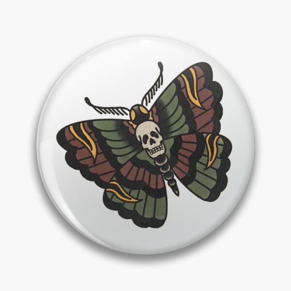 Item preview, Death moth designed and sold by Tattoosbyjish.