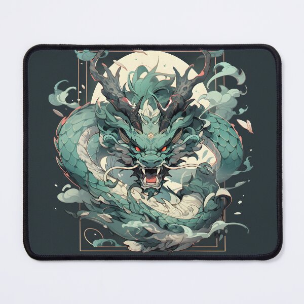 Item preview, Green beast dragon tshirt design designed and sold by HydraDreams.