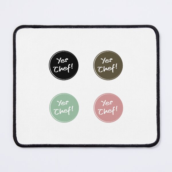 Item preview, Yes Chef, Kitchen Logo designed and sold by NeilWorrellab.