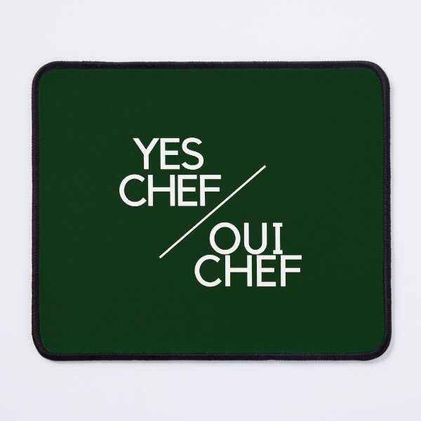 Item preview, Yes chef, oui chef (2) designed and sold by NeilWorrellab.