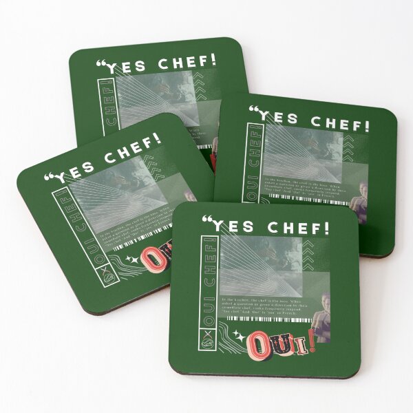 Item preview, Yes Chef, Oui Chef  designed and sold by NeilWorrellab.