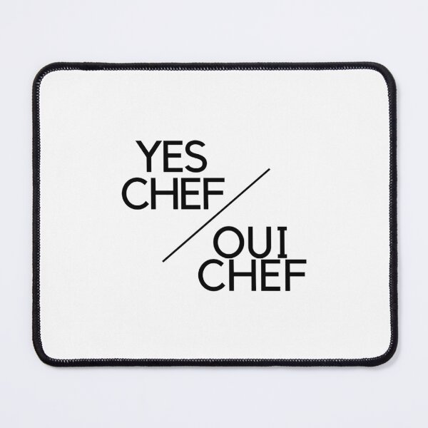 Item preview, Yes chef, oui chef designed and sold by NeilWorrellab.