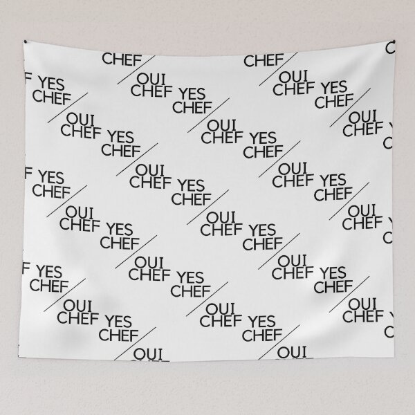 Item preview, Yes chef, oui chef designed and sold by NeilWorrellab.