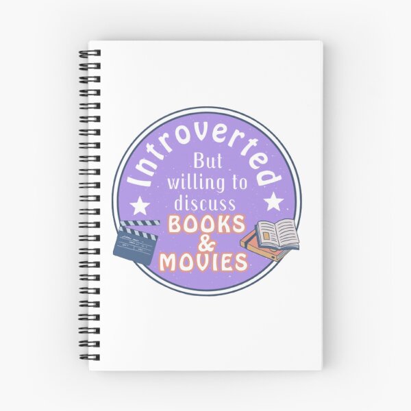 Item preview, Introverted but willing to discuss book and movie  designed and sold by Kawabijutsu21.