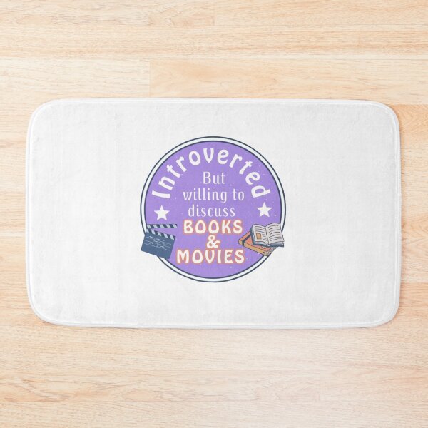 Item preview, Introverted but willing to discuss book and movie  designed and sold by Kawabijutsu21.