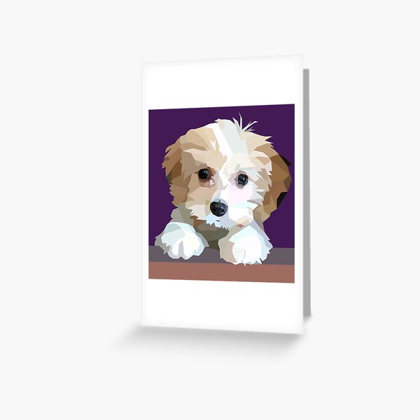 Item preview, Cute Cavachon Dog  designed and sold by jrepkin.