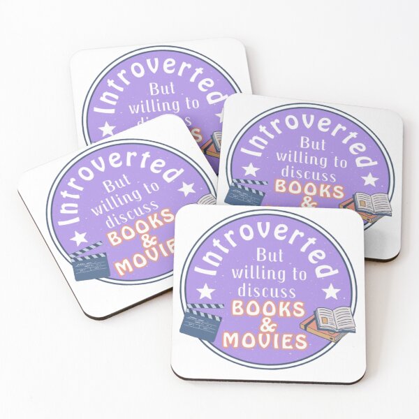 Item preview, Introverted but willing to discuss book and movie  designed and sold by Kawabijutsu21.