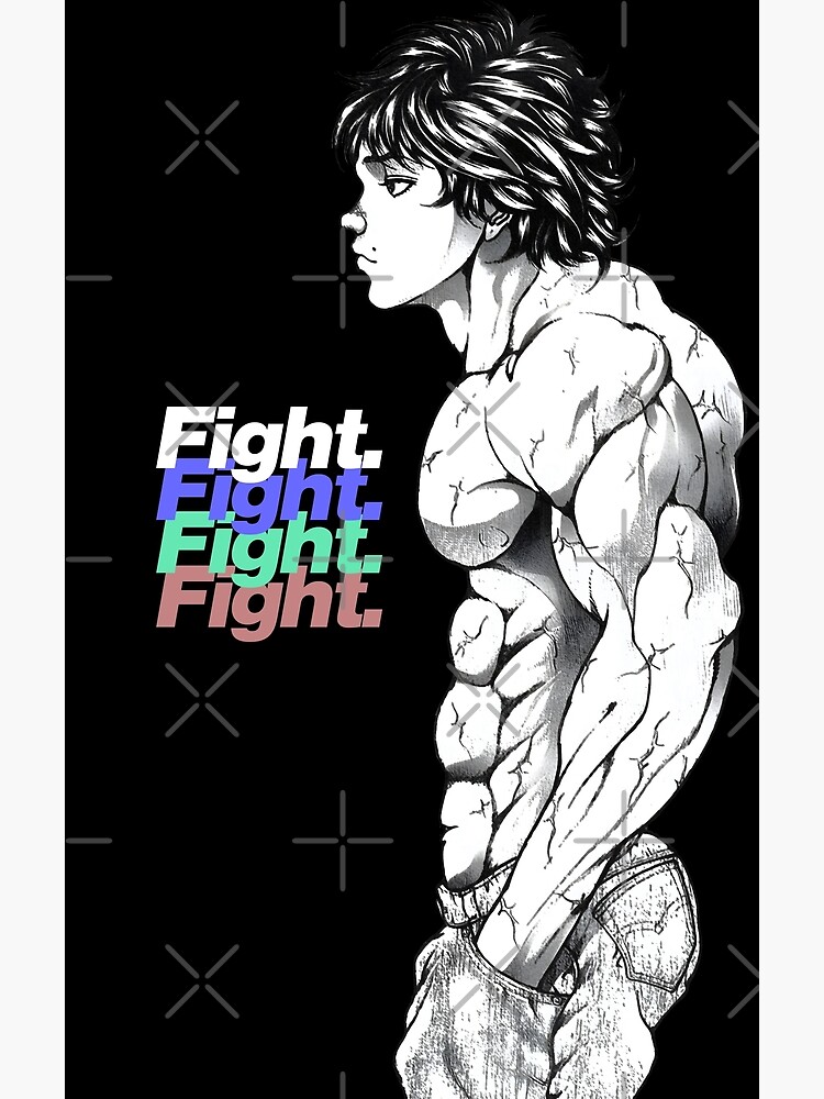 Baki Hanma Baki the Grappler | Metal Print