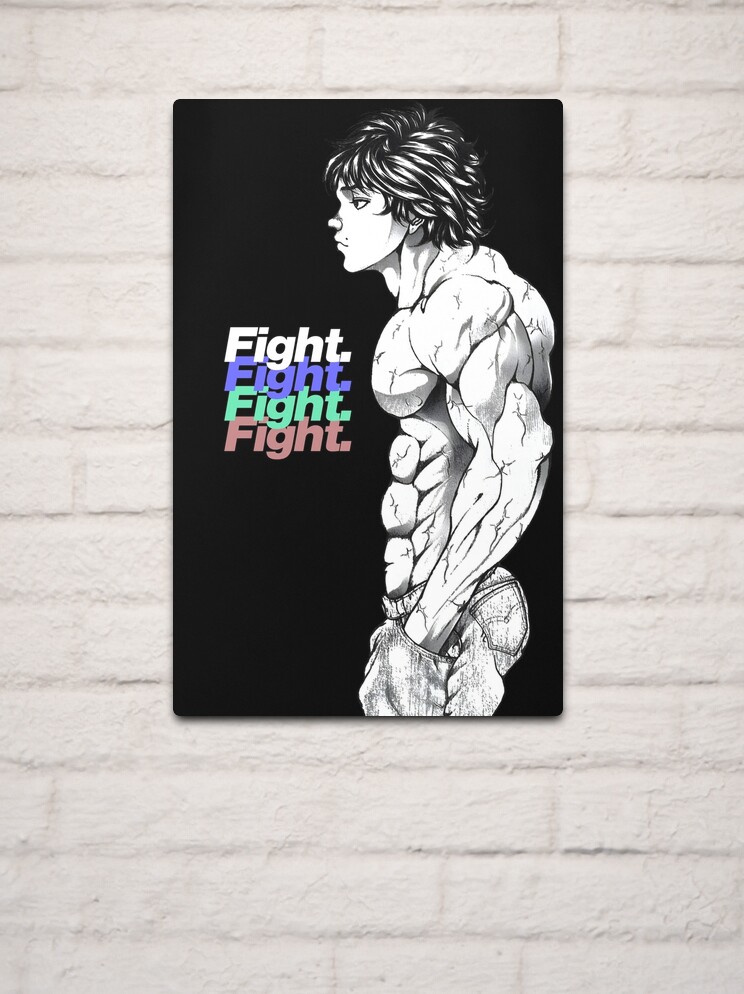 Baki Hanma Baki the Grappler | Metal Print