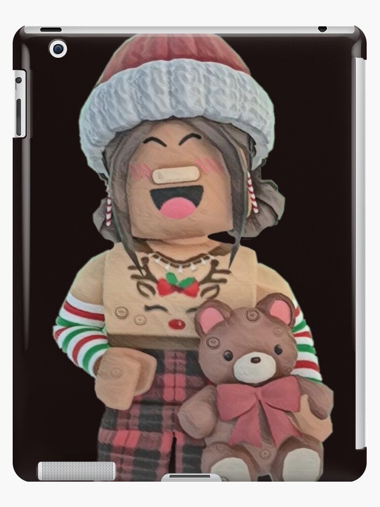 Bloxburg Bloxburg girl with her puppy iPad Case & Skin for Sale