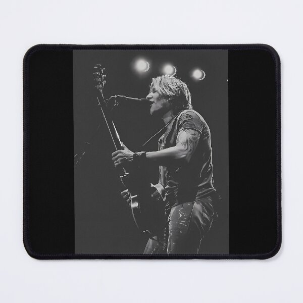Item preview, Keith Urban Concert Photo B&W designed and sold by CherubMasonClo.