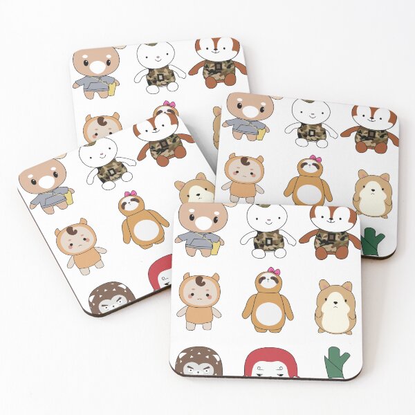 Item preview,  Famous plushies from popular KDramas designed and sold by wobblyfrogs.