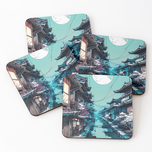 Item preview, Moon Village - Inkpunk designed and sold by CyberInc.