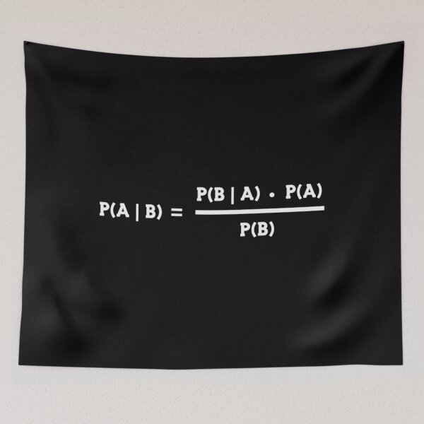 Item preview, Bayes' Theorem Statistics Probability Theory Math Data 	  	 designed and sold by koxcwoetma5.