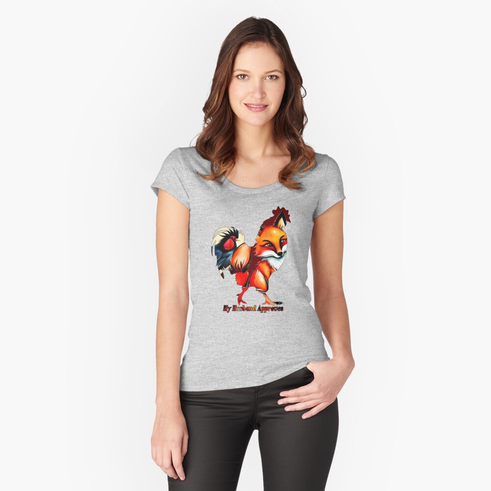 Item preview, Fitted Scoop T-Shirt designed and sold by Vixen-Games.