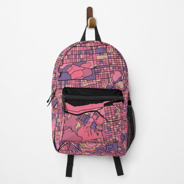 Item preview, San Francisco Map Pattern in Purple & Pink designed and sold by PatternMaps.