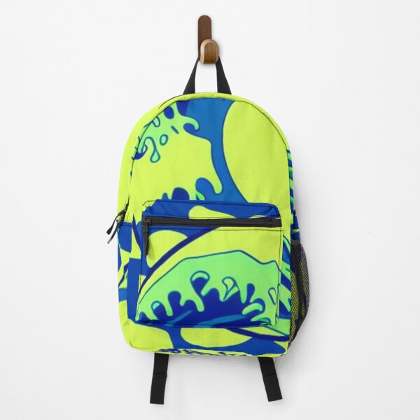 Item preview, Florescent Great wave designed and sold by Roxburylane.
