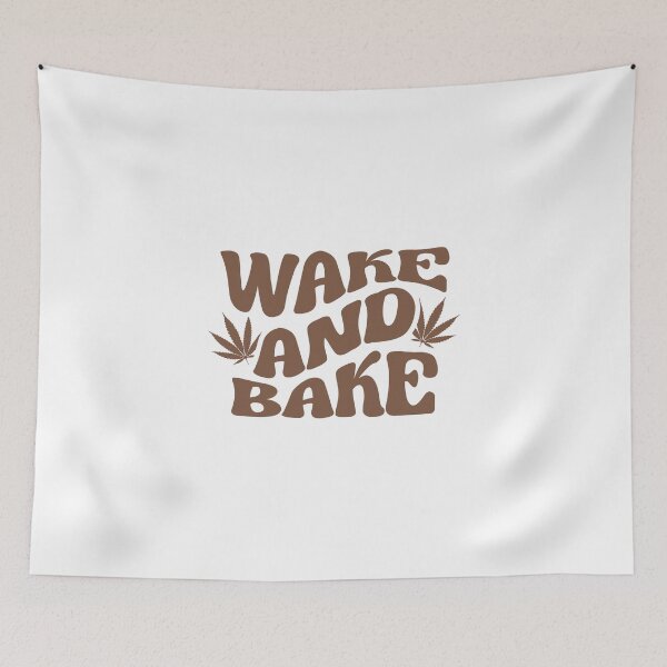 Item preview, Wake and Bake Weed Leaf designed and sold by AshleyJaneCo.