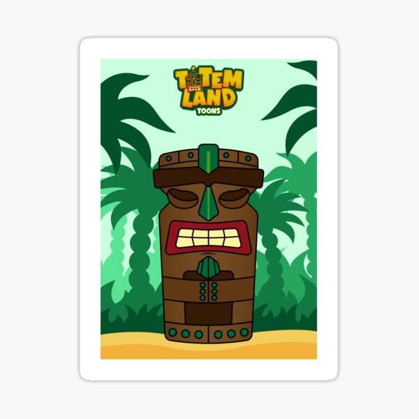 Item preview, ADAM - Island of Totemland Toons designed and sold by Blackraken.