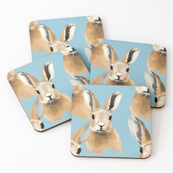 Item preview, Rabbit in Blue Background , Animal, Pet, Wildlife, Seamless,Pattern,Flies designed and sold by puppynpaw.