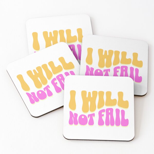 Item preview, I will not fail designed and sold by SiloamArt.