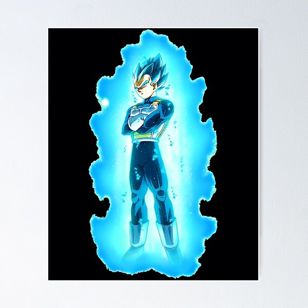 Super Saiyan BLUE EVOLUTION VEGETA Art Board Print for Sale by Quietyou