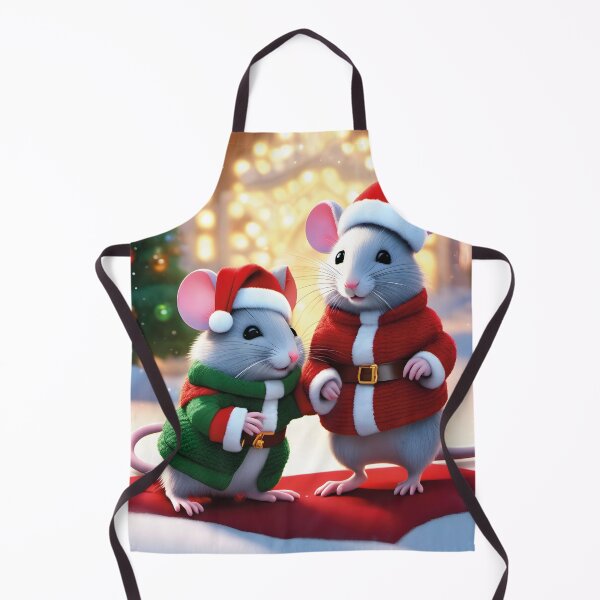 Item preview, two cute mice, Christmas designed and sold by Mauswohn.