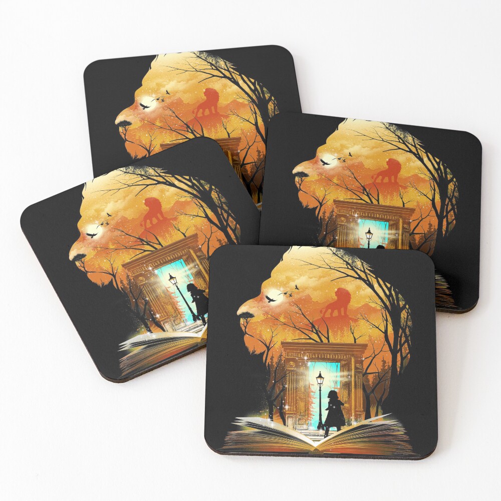 Courage Dear Heart Coasters (Set of 4)