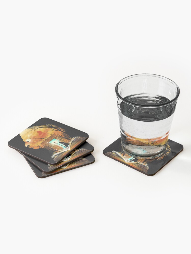 Alternate view of Courage Dear Heart Coasters (Set of 4)