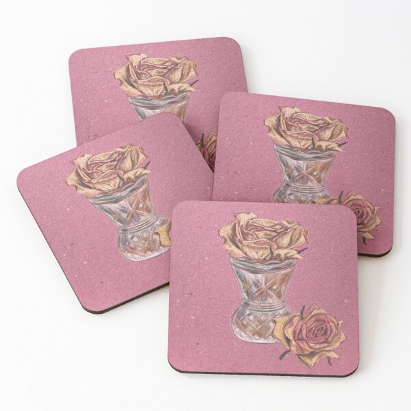 Item preview, Two Roses and a Vase designed and sold by Elina Reimann.