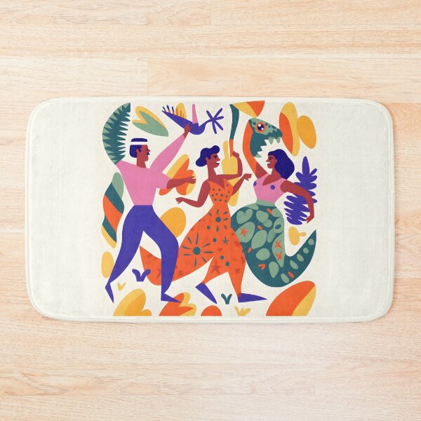 Item preview, Matisse The Dancing Dinosaur designed and sold by QuantumPalette.