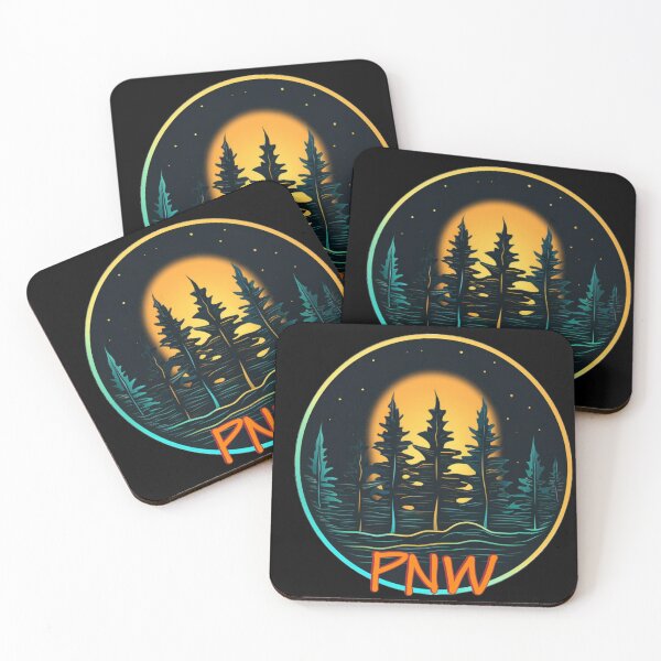 Item preview, Pacific northwest logo designed and sold by Lynnchabot.