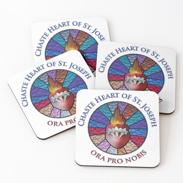 Item preview, Chaste Heart of St. Joseph Ora Pro Nobis designed and sold by KTSubz Faith & Fun Designs.