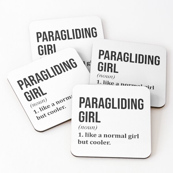 Item preview, Paragliding Girl Definition designed and sold by XCIV.