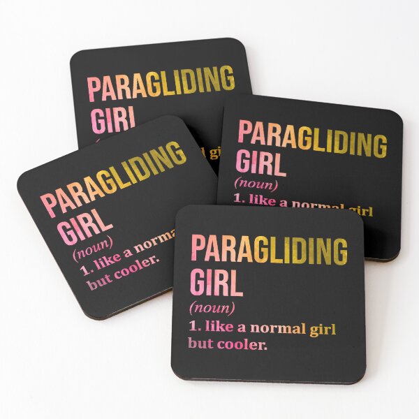 Item preview, Paragliding Girl Definition in Watercolor designed and sold by XCIV.