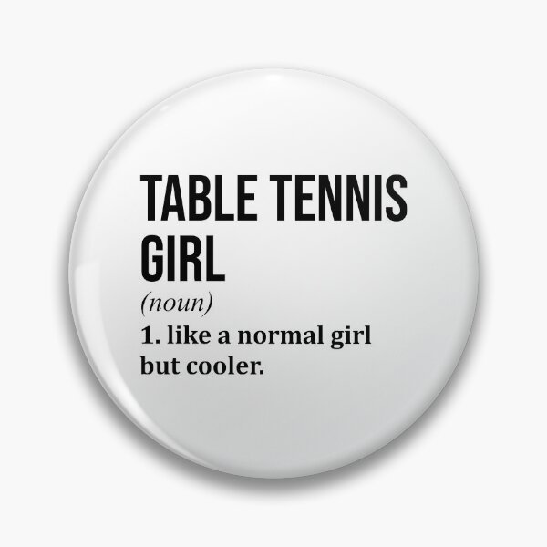 Item preview, Table Tennis Girl Definition designed and sold by XCIV.