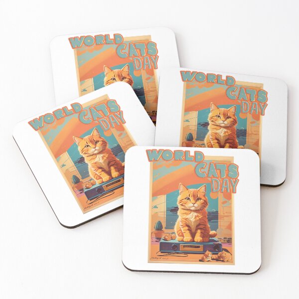 Item preview, cat day vintage t-shirt  designed and sold by FAhigh-Design.