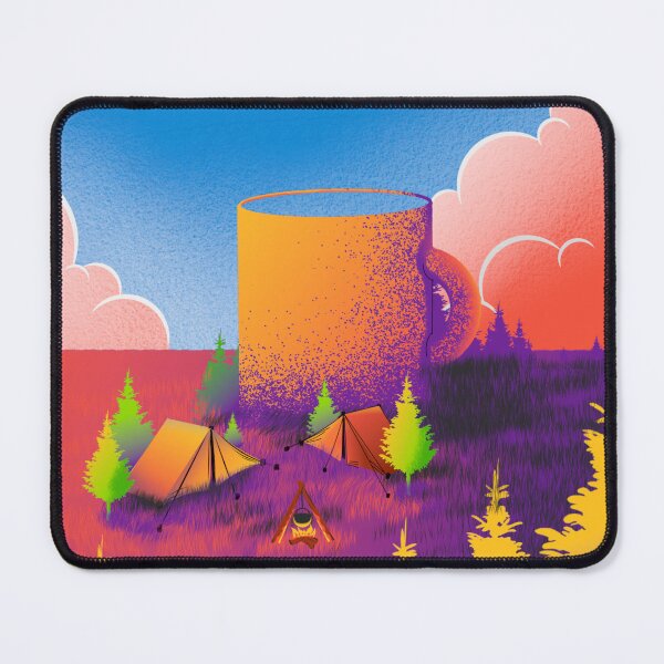Item preview, Coffee and campsite designed and sold by Alsiq Creativeart.