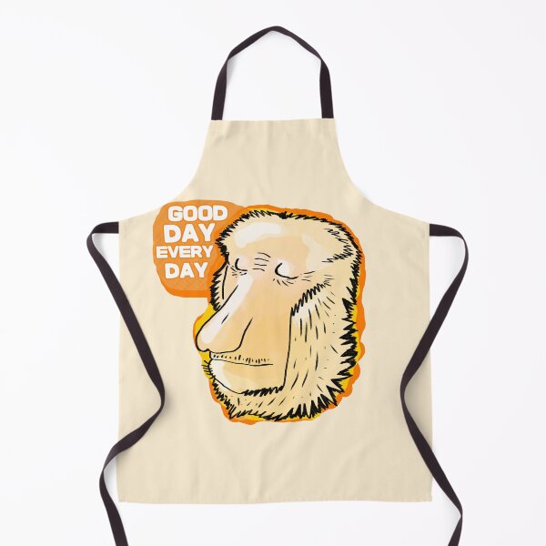 Item preview, proboscis monkey Good day every day designed and sold by baginiak.