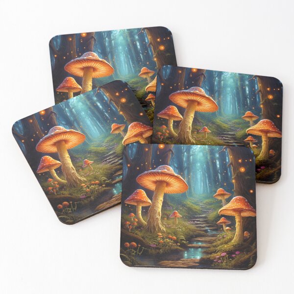 Item preview, Magical Mushroom Enchanted Forest designed and sold by MyMagicalPlace.