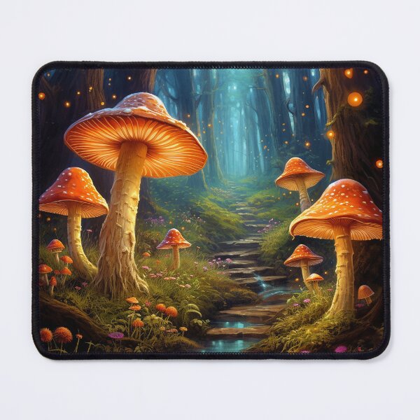 Item preview, Magical Mushroom Enchanted Forest designed and sold by MyMagicalPlace.